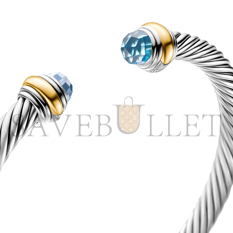 dau1d Yvrm*n classic cable bracelet 5mm b12381 s4abt